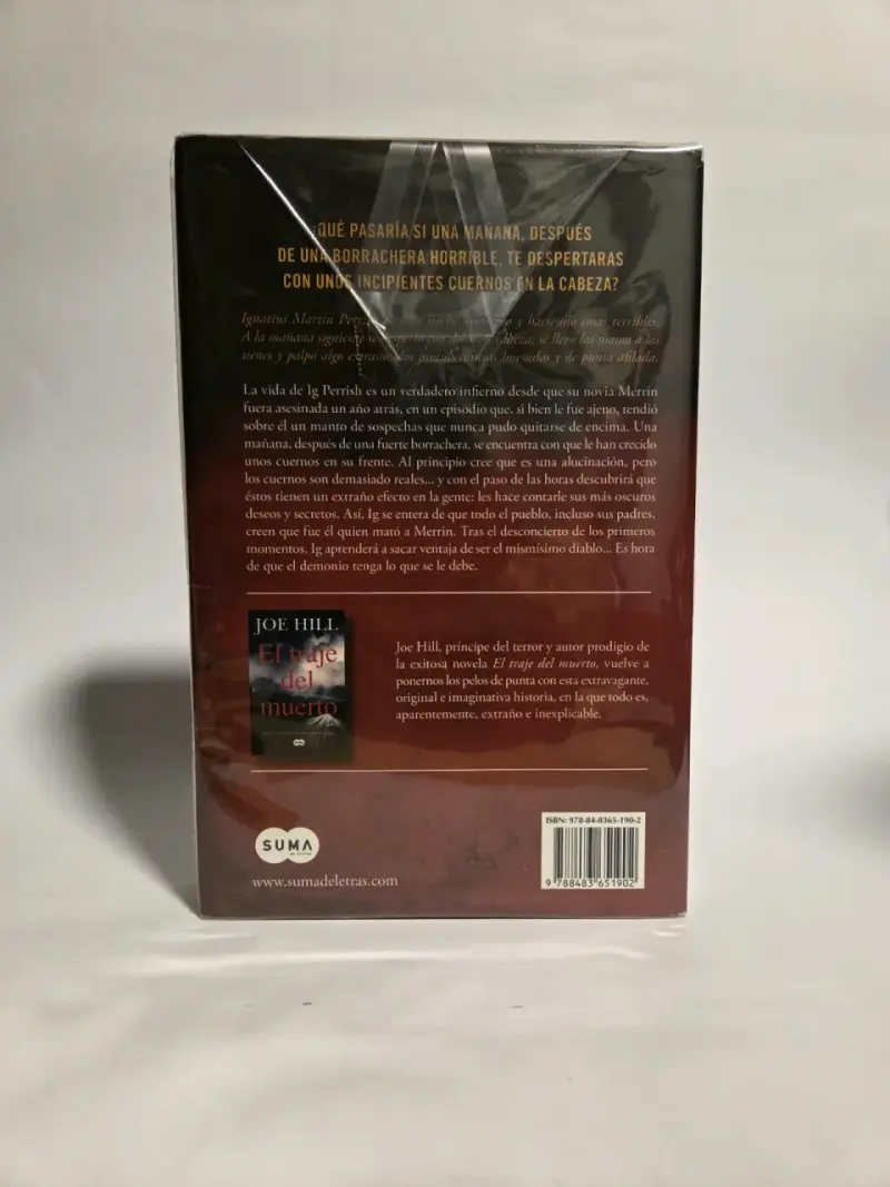 Libro 'Cuernos' de Joe Hill en español - 4