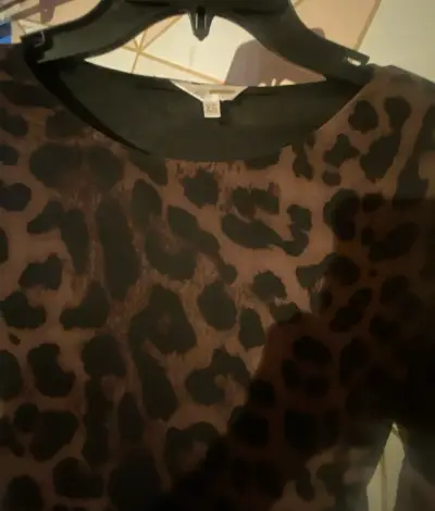 Vestido largo animal print - miniatura 2
