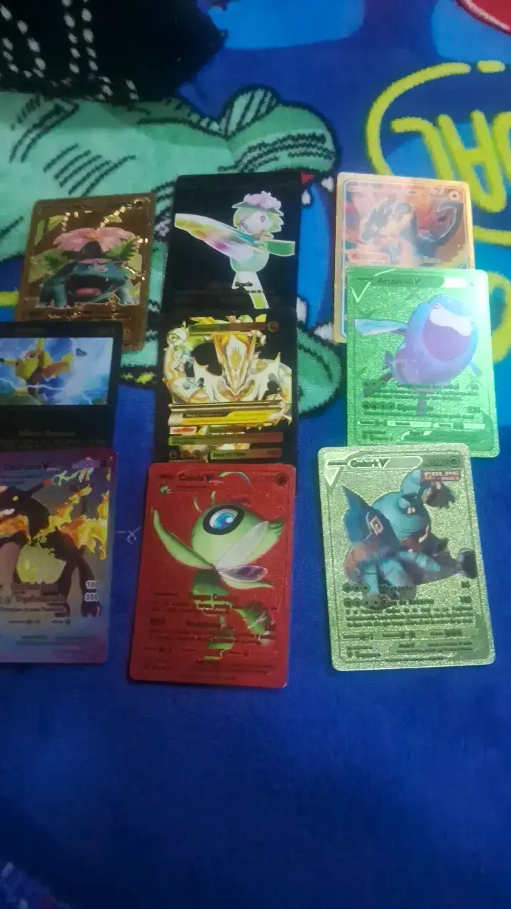 Colección de cartas holográficas Pokémon