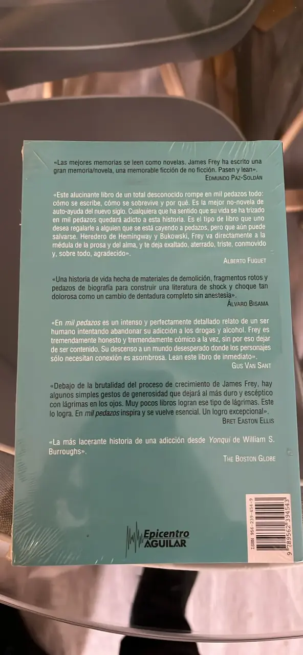 Libro 'En mil pedazos' de James Frey - 2