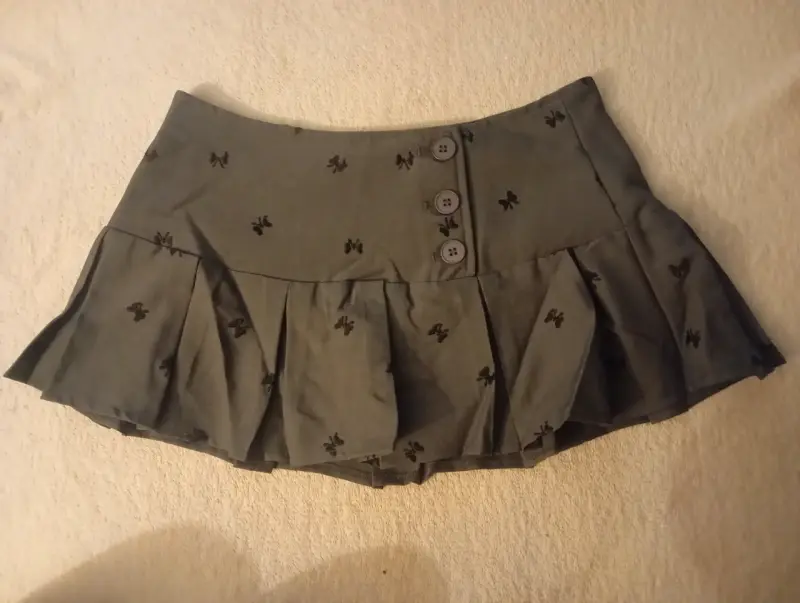 Minifalda gris