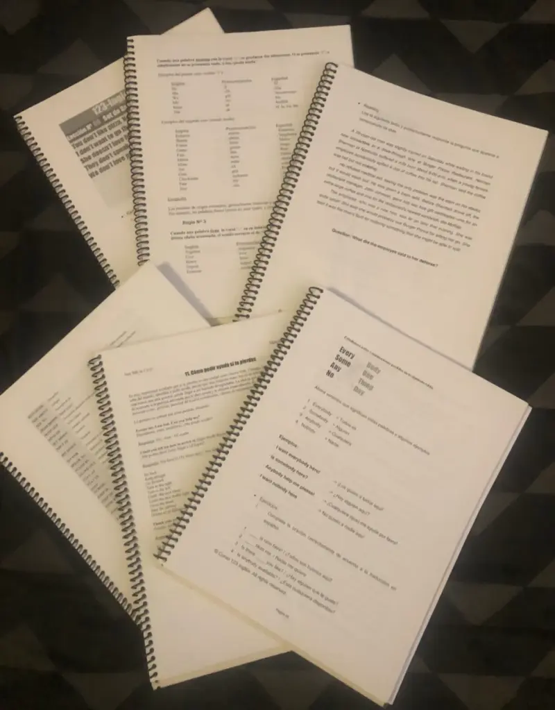 Pack de libros para aprender inglés - 6