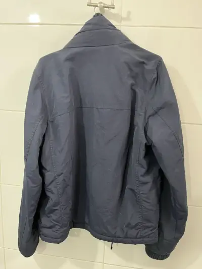 Chaqueta Abercrombie & Fitch azul con cuello alto - miniatura 2