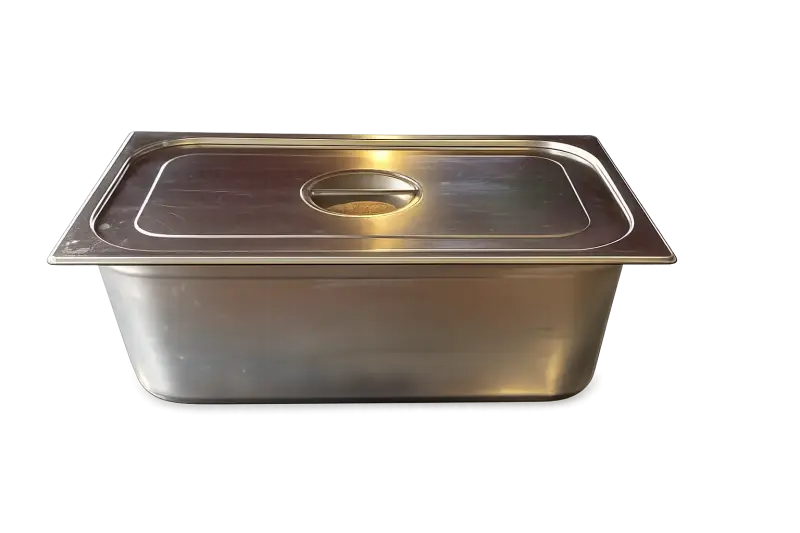 Contenedor gastronómico de acero inoxidable