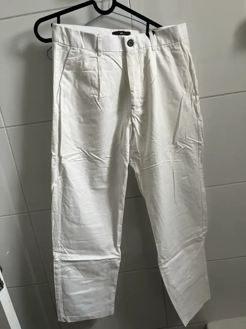 Pantalones blancos H&M para hombre - 1