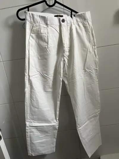Pantalones blancos H&M para hombre - miniatura 1