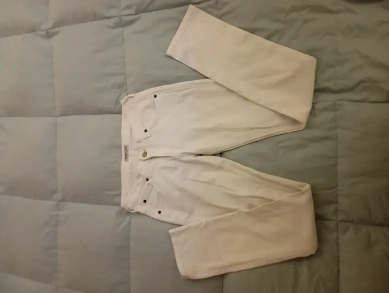 Jeans blancos Low rise