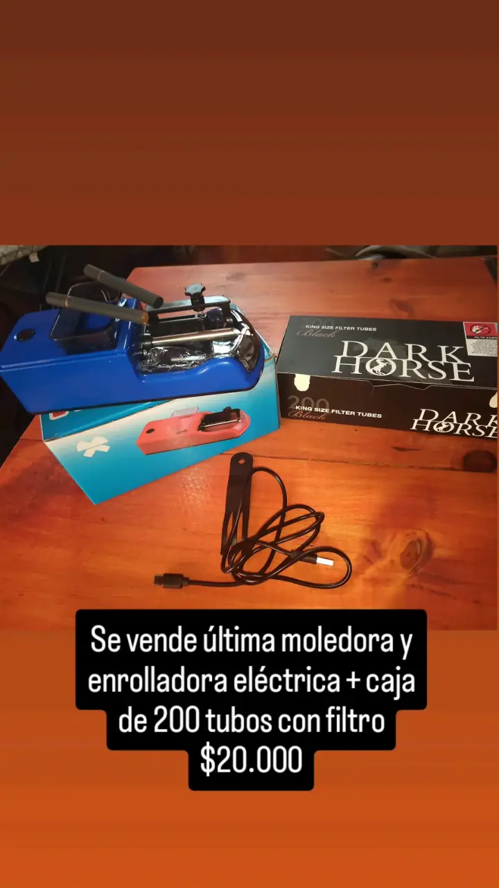 Máquina enrolladora eléctrica con tubos