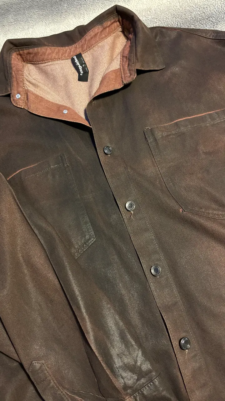 Chaqueta marrón para mujer - 4