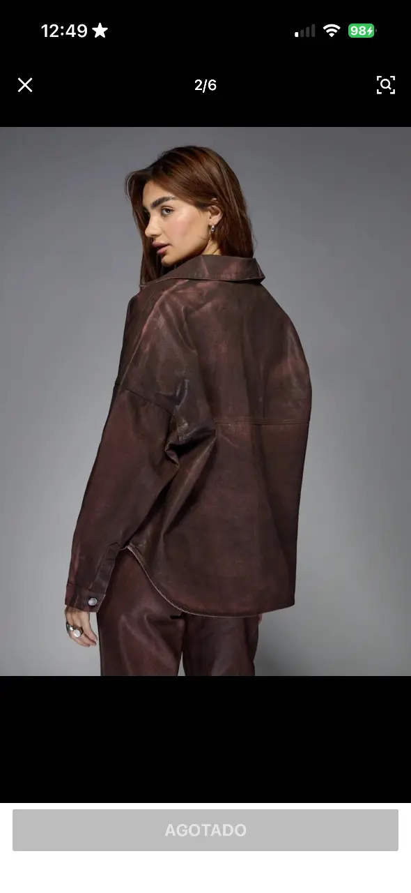 Chaqueta marrón para mujer - 5