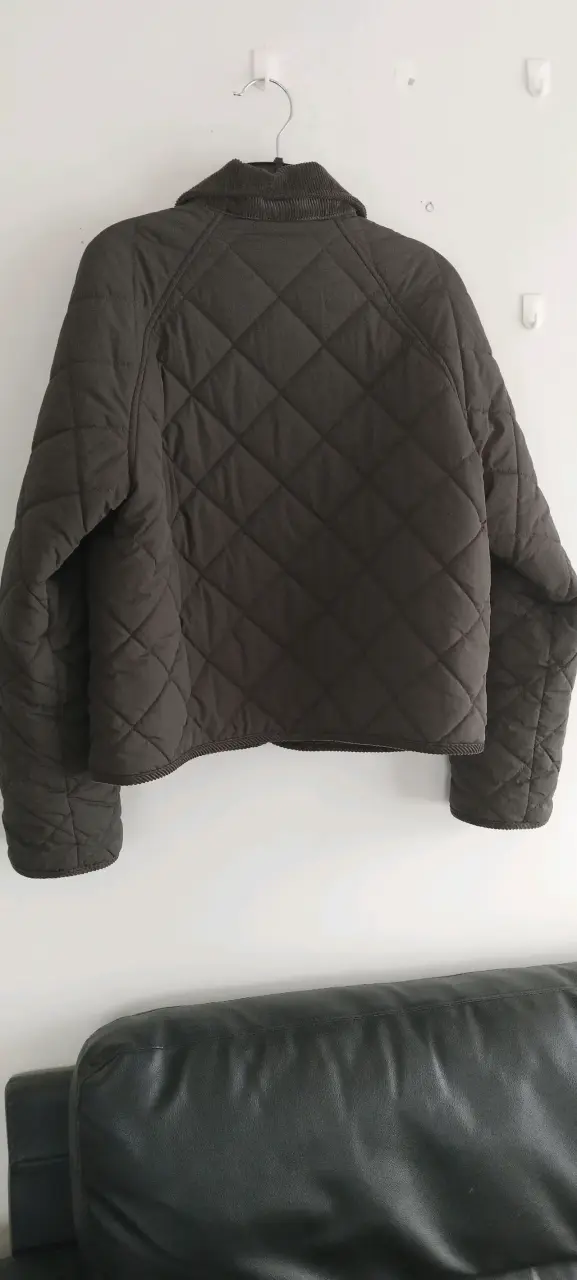 Chaqueta acolchada marrón para mujer - 4