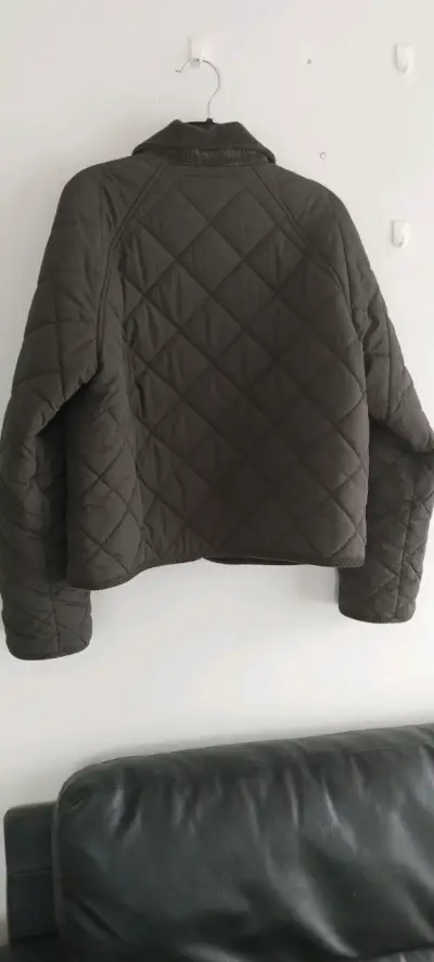 Chaqueta acolchada marrón para mujer - miniatura 4