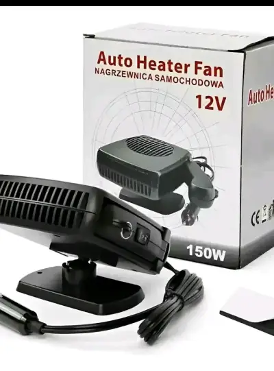 Calefactor portátil para auto 12V 150W - miniatura 1