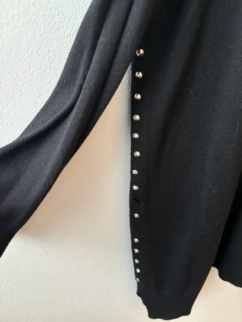 Cardigan negro Foster talla L - 3