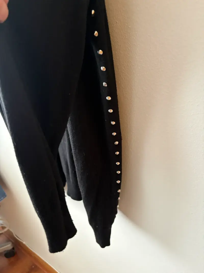 Cardigan negro Foster talla L - 4