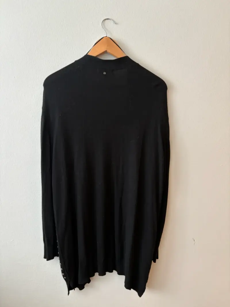 Cardigan negro Foster talla L - 5