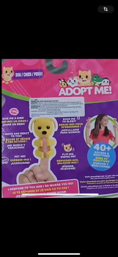 Figura interactiva Fingerlings Adopt Me perro - miniatura 6