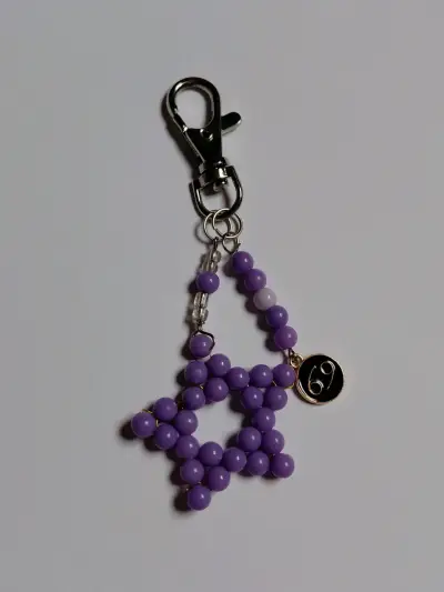 Llavero estrella signo Cáncer - miniatura 1