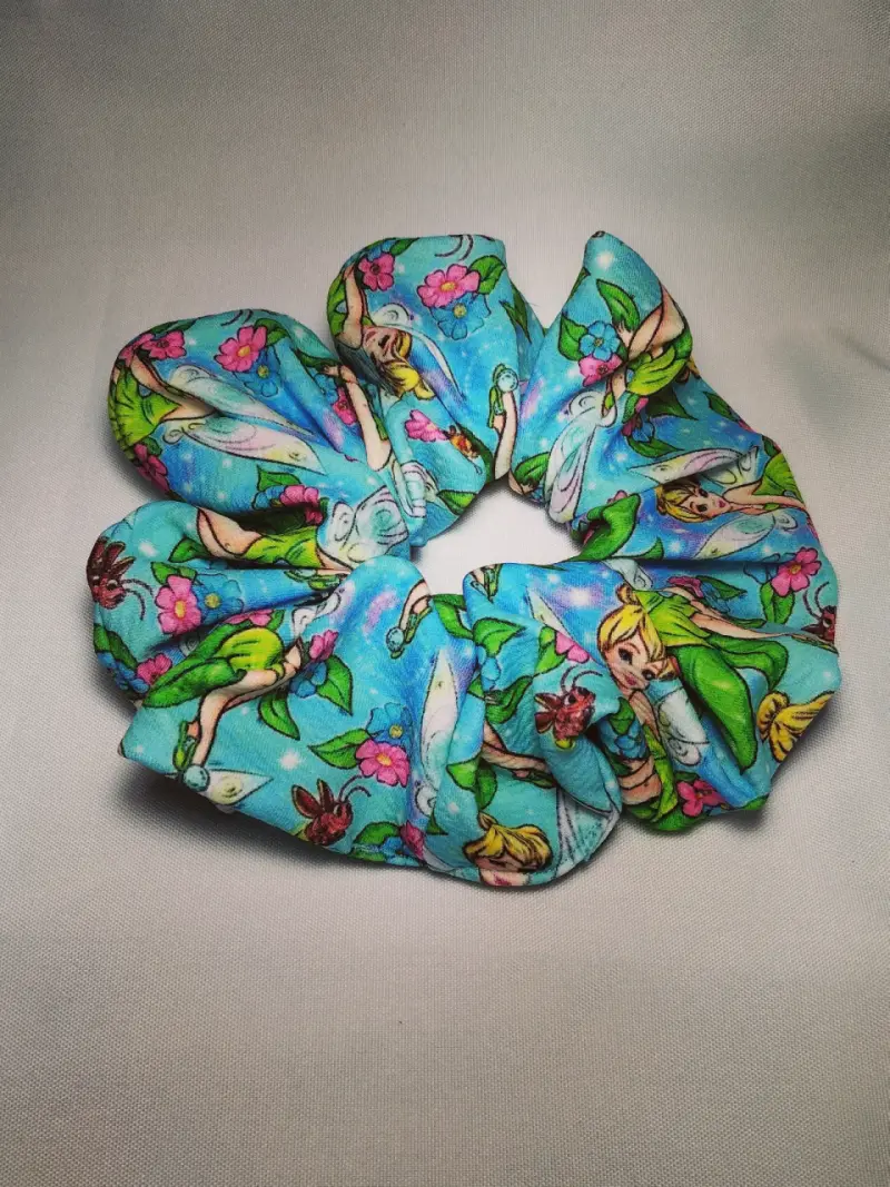 Colección de scrunchies estampados florales - 4
