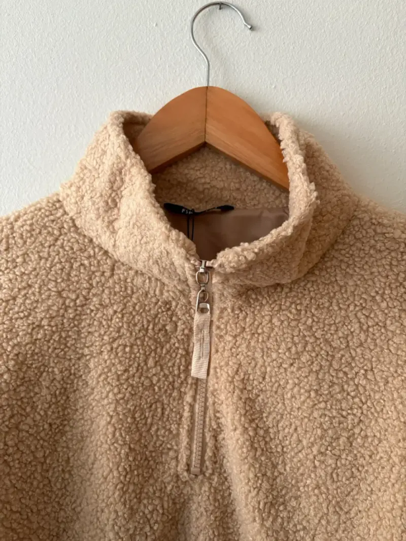 Polar beige con cierre medio - 3