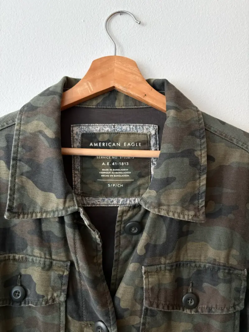 Chaqueta camuflada American Eagle - 2