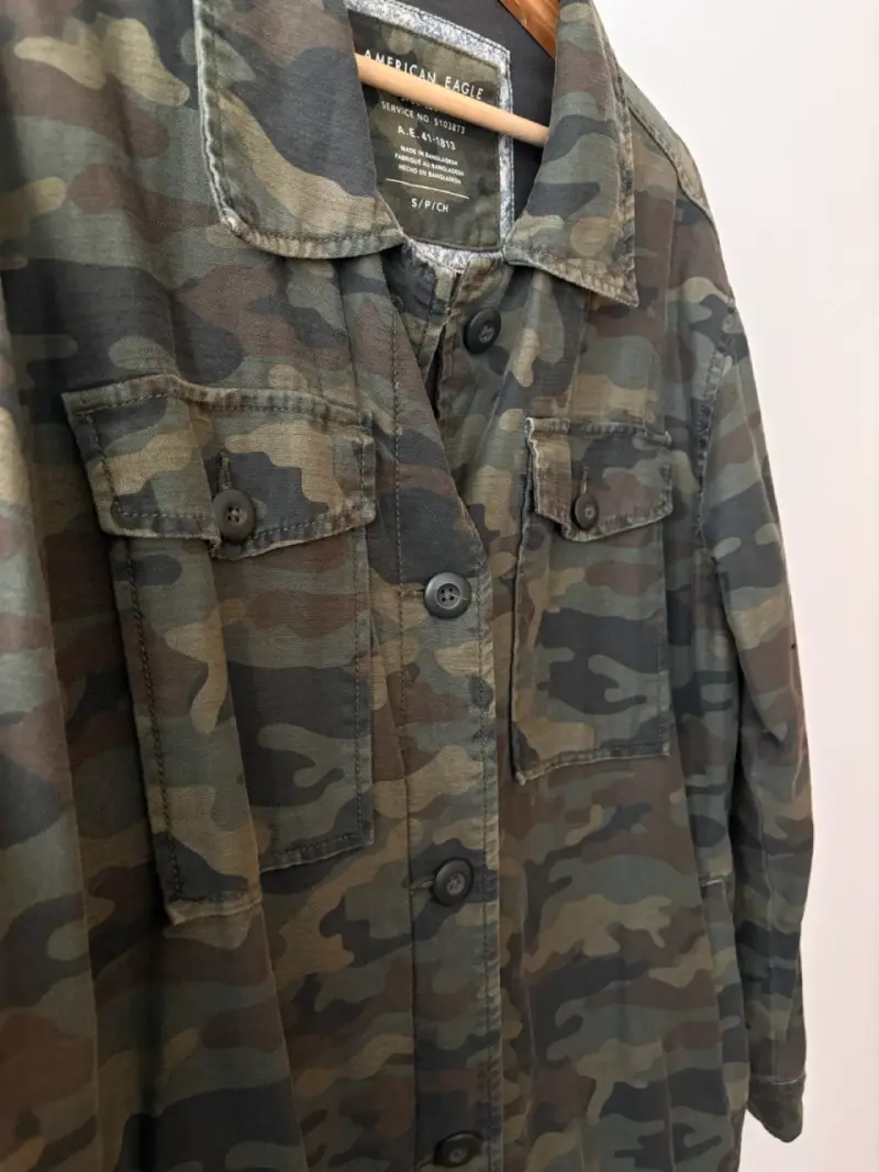 Chaqueta camuflada American Eagle - 3