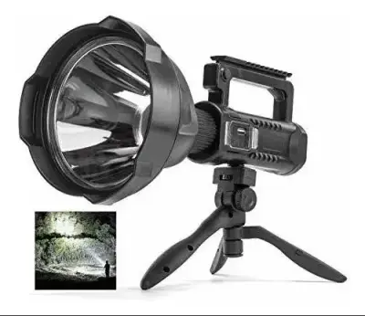 Linterna LED recargable con trípode - miniatura 1