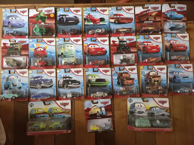 Colección de autos Disney Cars