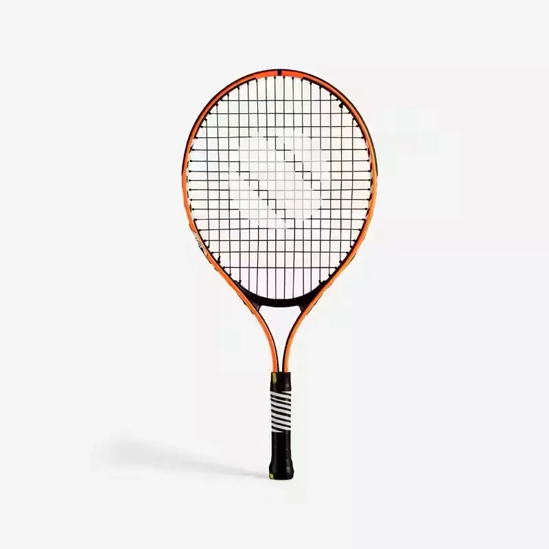 Raqueta de tenis naranja y negra - 3