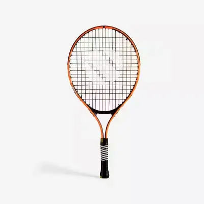 Raqueta de tenis naranja y negra - miniatura 3