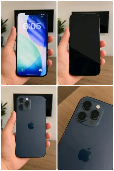 iPhone 12 Pro Max azul en buen estado - miniatura 6