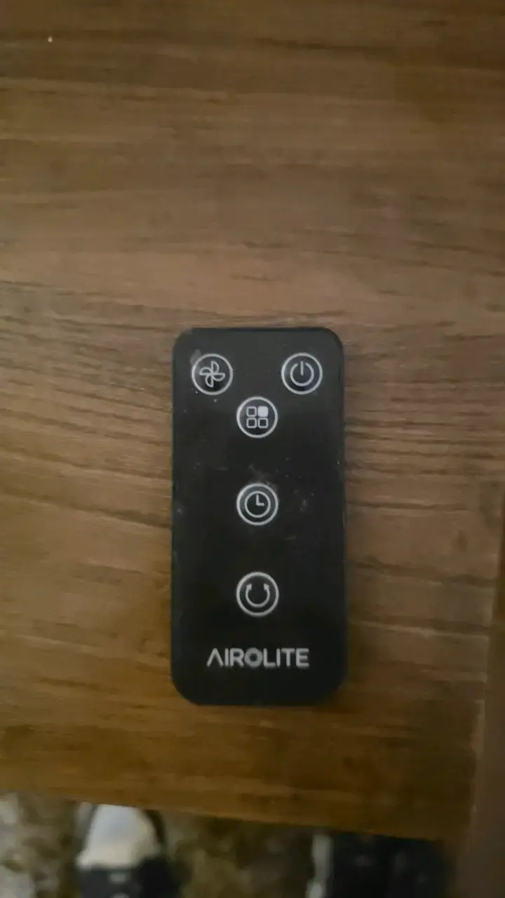 Ventilador de pie Airolite negro ajustable - 2
