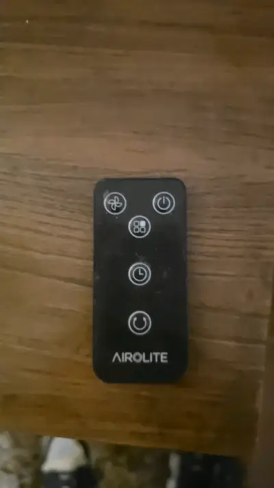 Ventilador de pie Airolite negro ajustable - miniatura 2