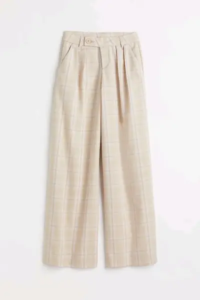 Pantalones beige H&M nuevos - miniatura 1
