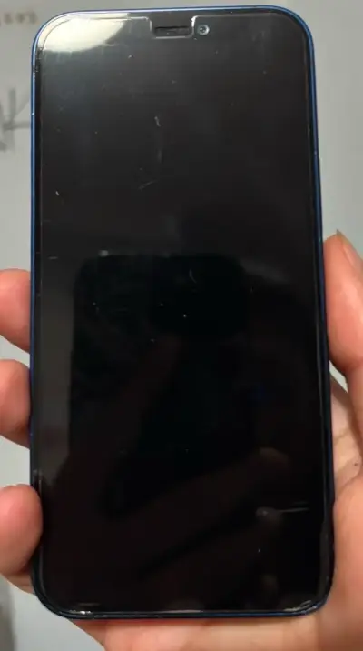iPhone 12 azul en buen estado - miniatura 2