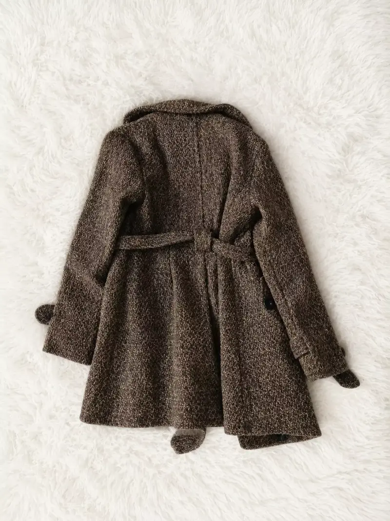 Abrigo Café talla s mujer - 2