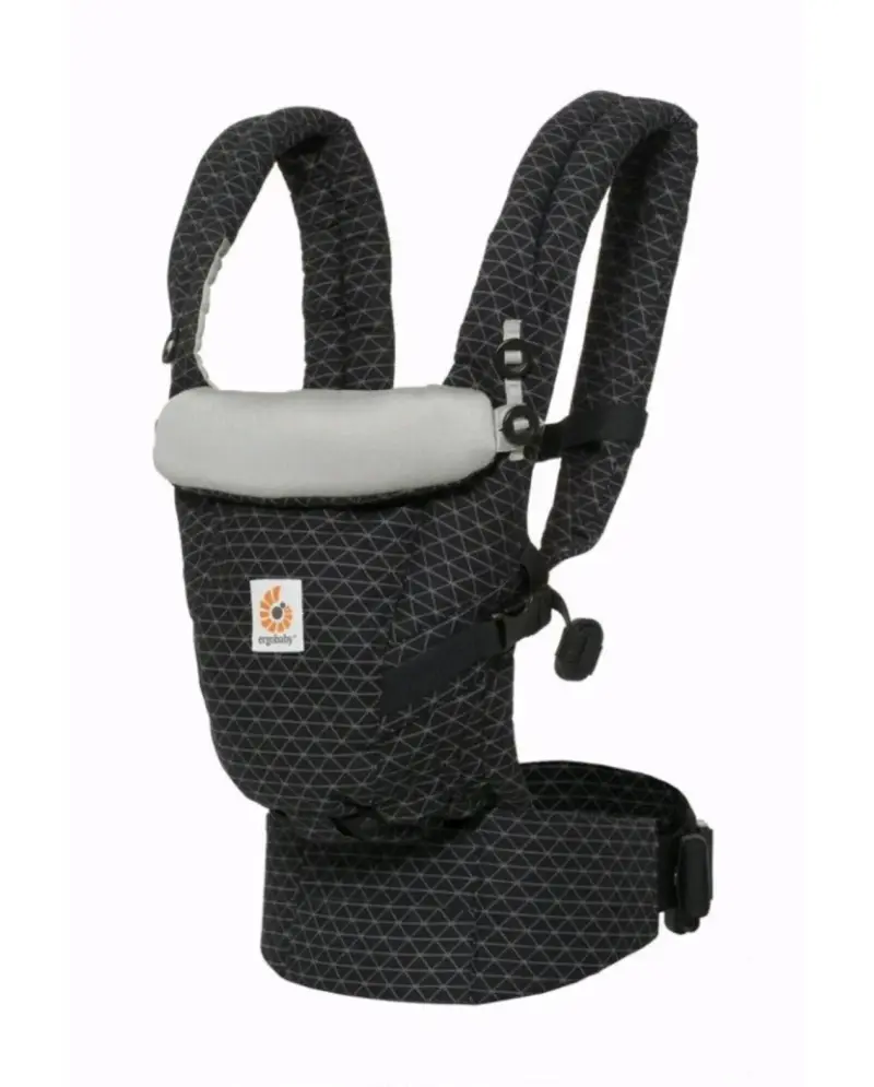 Mochila portabebé Ergobaby negra ergonómica - 1