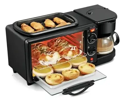 Horno tostador multifuncional con cafetera - miniatura 1