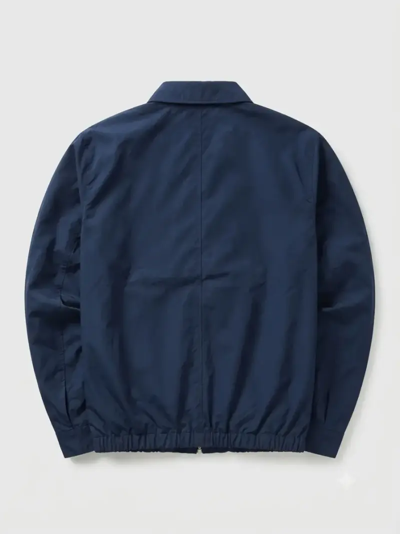 Chaqueta Polo azul marino con cierre frontal - 2