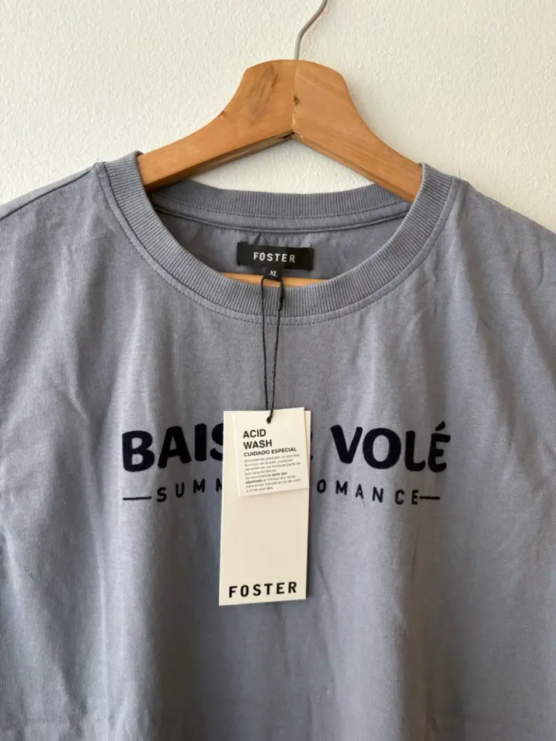 Polera sin mangas gris Foster nueva - 3