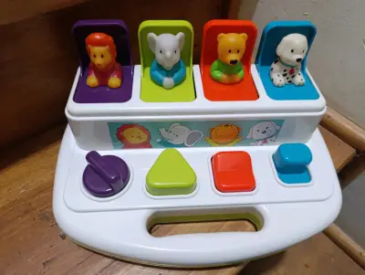 Juguete interactivo de animales pop-up - miniatura 1