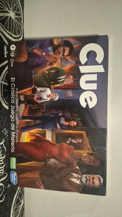 Juego de mesa Clue clásico de misterio - miniatura 1