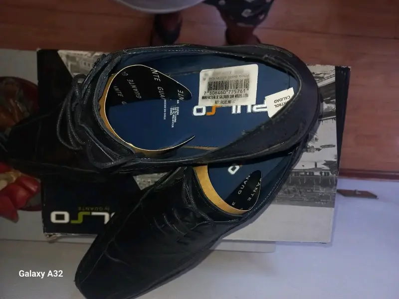 Zapatos formales Pulso negros de cuero - 3