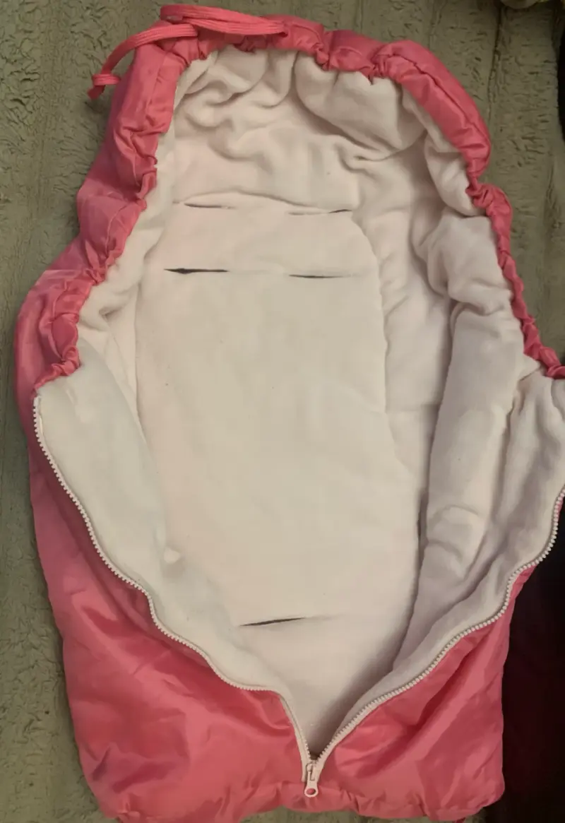 Saco de dormir para bebé Bambino rosado - 2