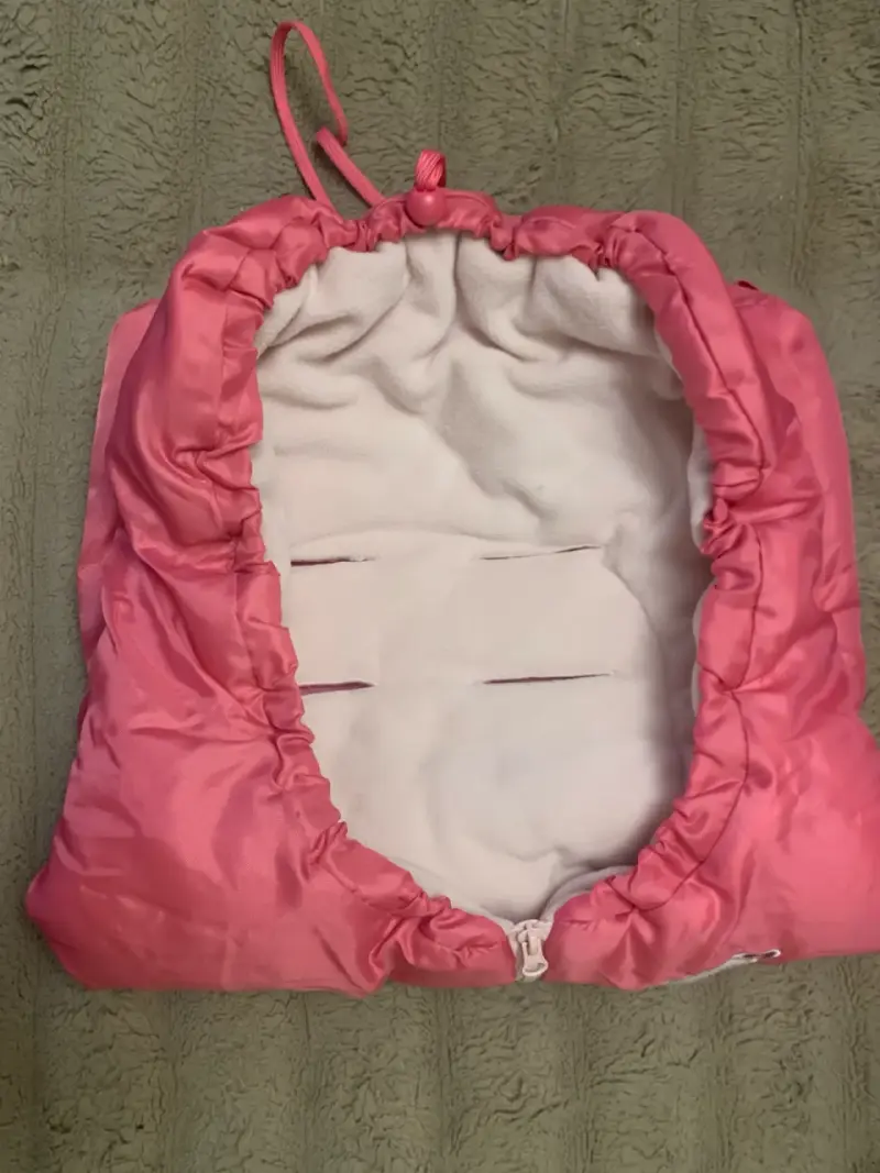 Saco de dormir para bebé Bambino rosado - 4