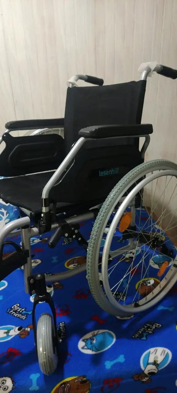 Silla de ruedas plegable lesenhilf - 5