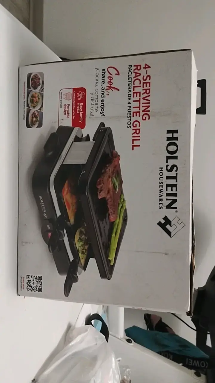 Parrilla Raclette Holstein 4 puestos - 1
