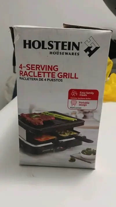 Parrilla Raclette Holstein 4 puestos - miniatura 2