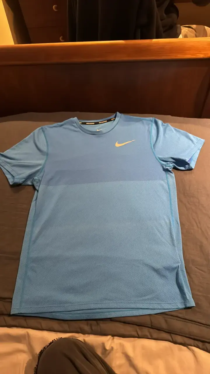 Polera deportiva Nike Running azul - 2