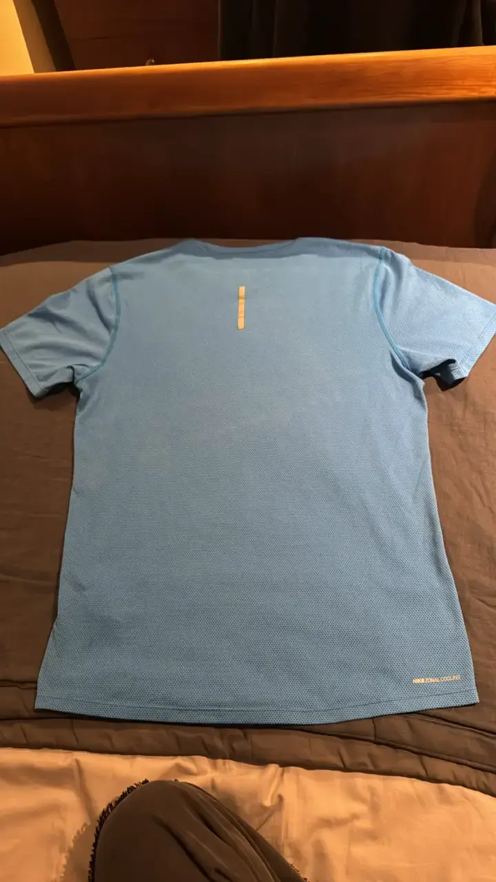 Polera deportiva Nike Running azul - 3